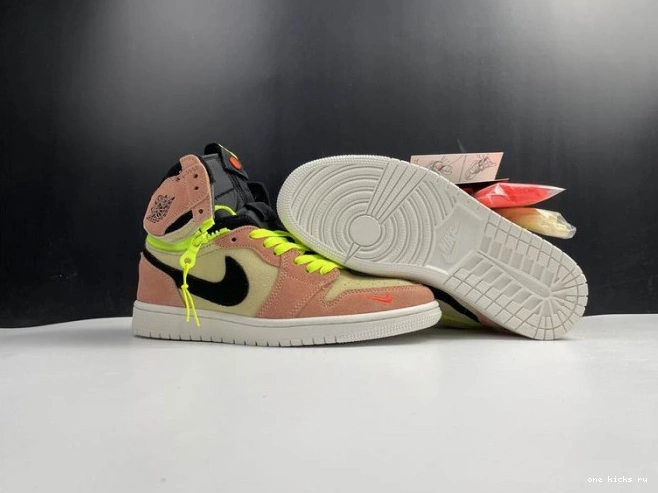 Cheap High Switch Jordan 1 Peach CW6576-800 Air 0726